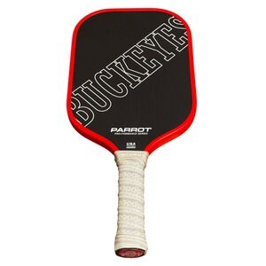 Parrot Ohio State Buckeyes Pro-Formance Wordmark‎ Pickleball Paddle Brand New